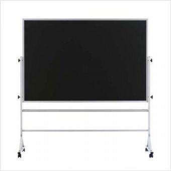 4x6 Aluminum Frame Reversible Black Chalk Board